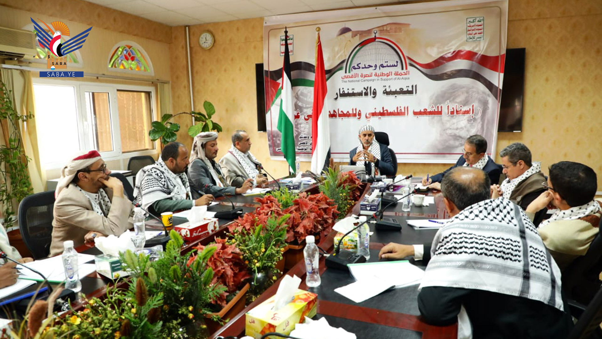 اللجنة العليا لحملة نصرة الأقصى تقر خطط وبرامج عملها خلال المرحلة المقبلة