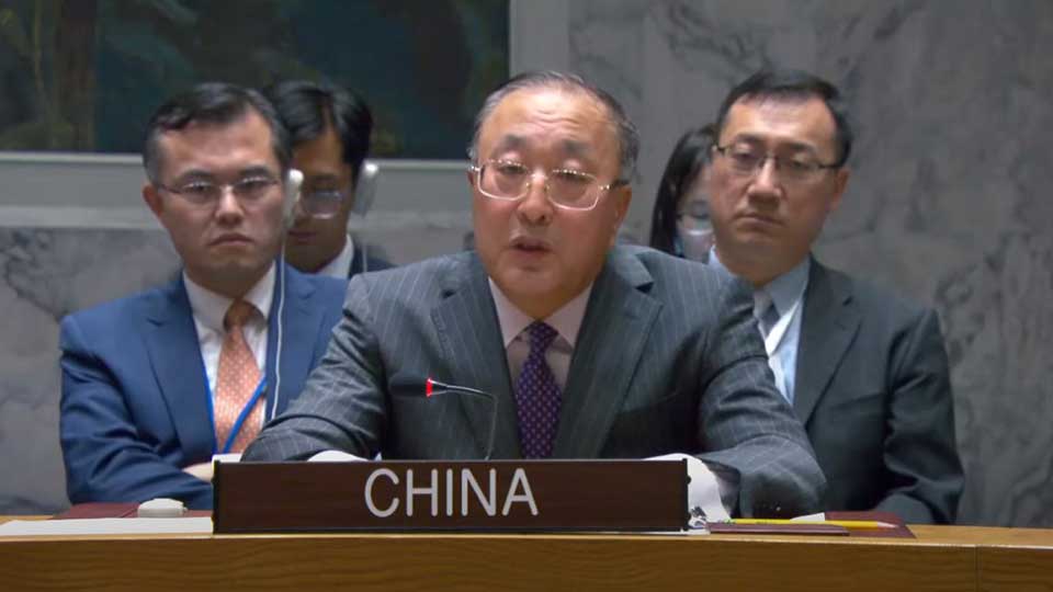 الصين تدعو مجددا لوقف العدوان الصهيوني على قطاع غزة