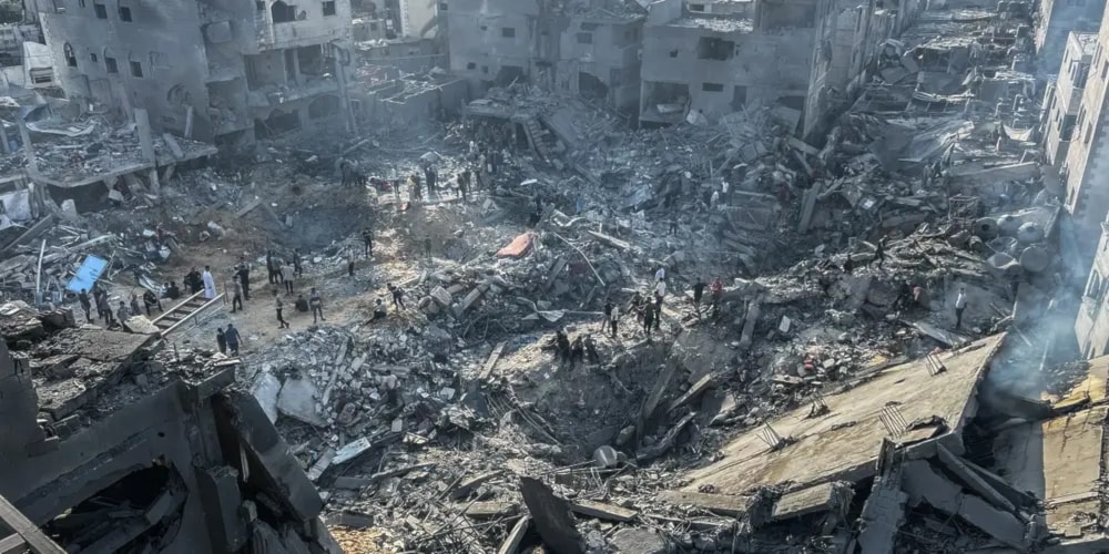 استشهاد 19 فلسطينيا في قصف للعدو الصهيوني طال مناطق متفرقة من غزة