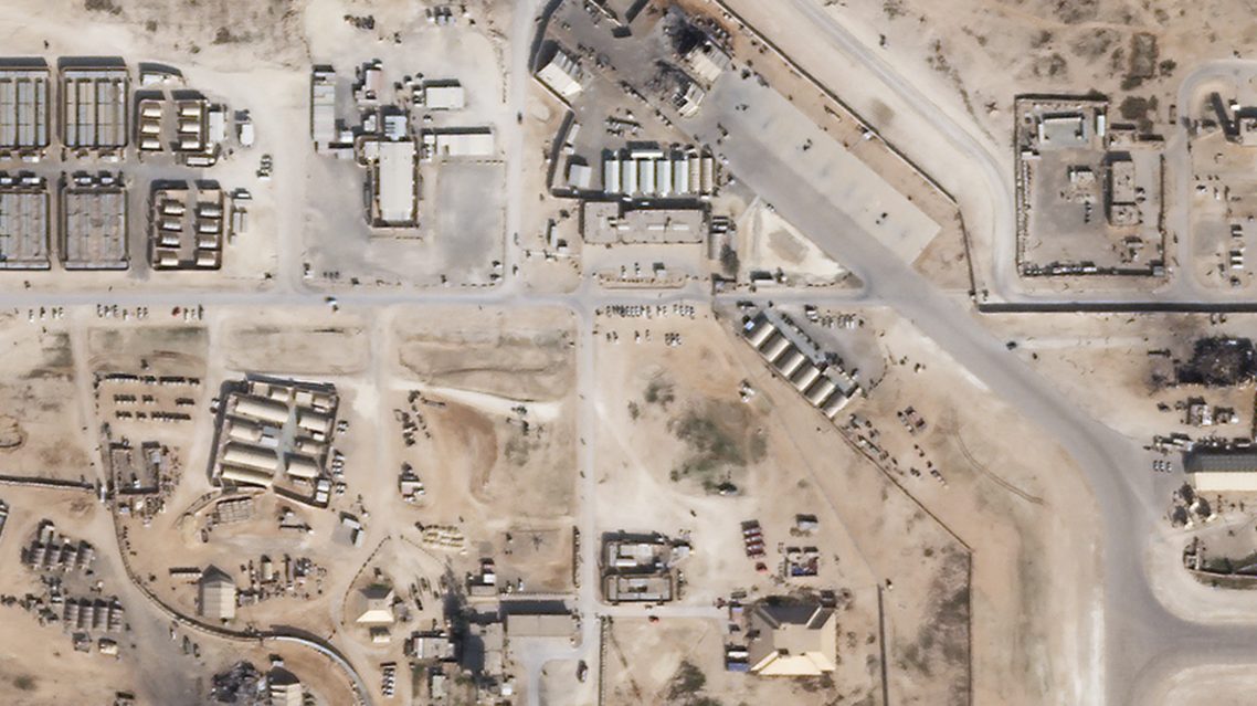 المقاومة العراقية تتبنى قصف قاعدة “حرير” الأمريكية في كردستان عبر مسيّرتين