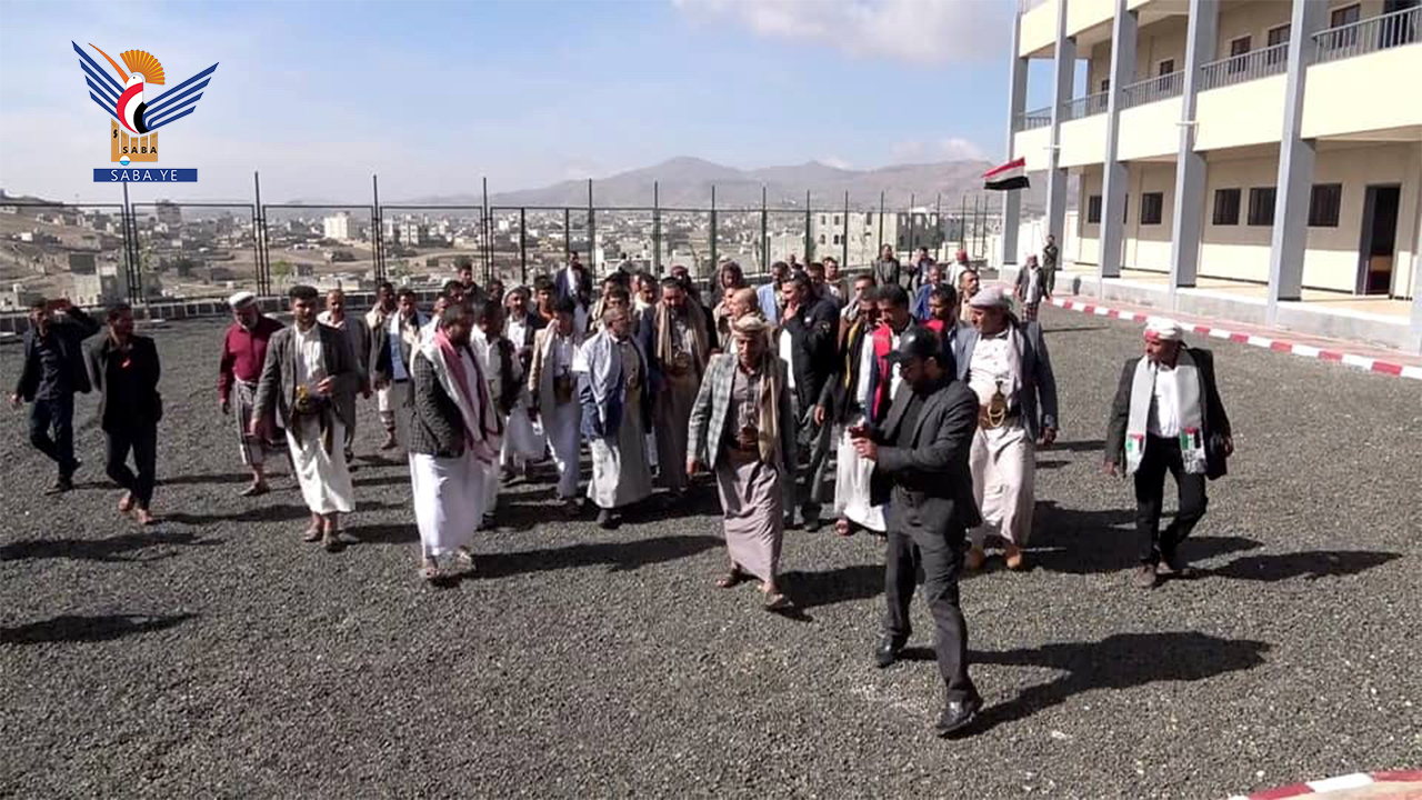 افتتاح مدرسة أرض الجنتين بمديرية سنحان محافظة صنعاء