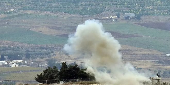 العدو الصهيوني يقصف بالمدفعية عدة بلدات في جنوب لبنان العدو الصهيوني يقصف بالمدفعية عدة بلدات في جنوب لبنان