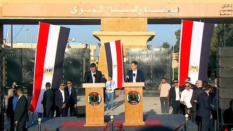 تصريحات رئيسي حكومتي إسبانيا وبلجيكا أمام معبر رفح تثير غضب العدو الصهيوني  تصريحات رئيسي حكومتي إسبانيا وبلجيكا أمام معبر رفح تثير غضب العدو الصهيوني