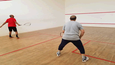 بطولة الحباري للتنس والاسكواش تدخل مرحلة الحسم