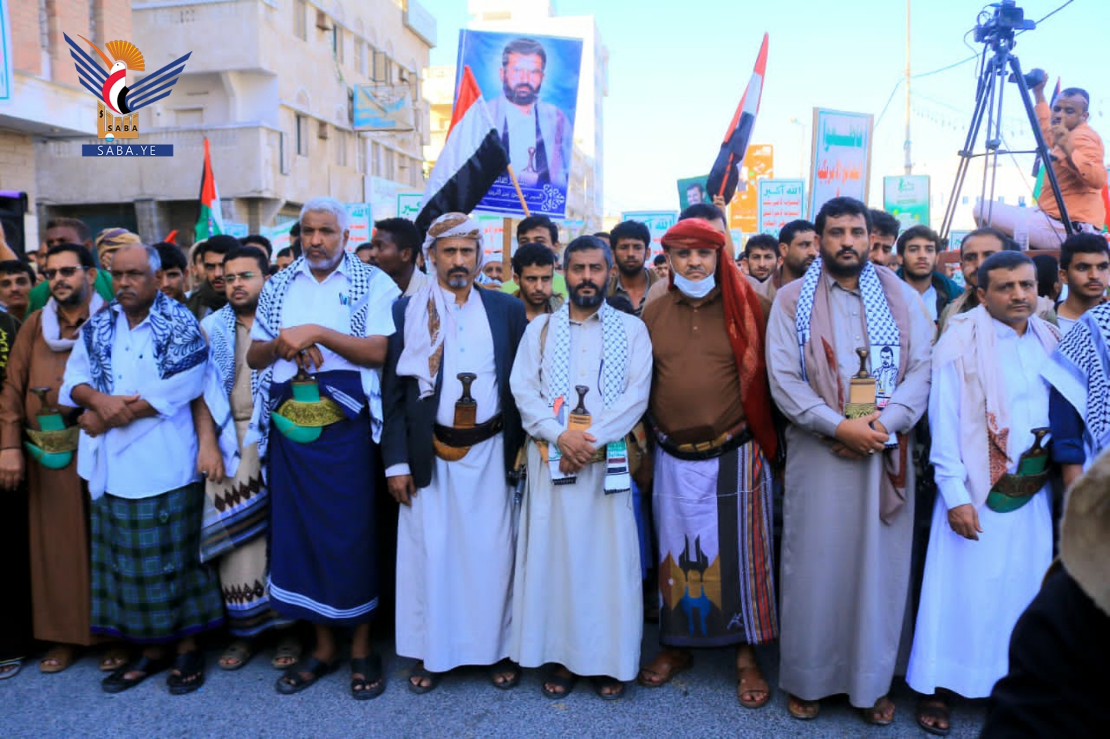 مسيرة حاشدة بالحديدة تضامناً مع الشعب الفلسطيني وإسناداً لمقاومته الباسلة