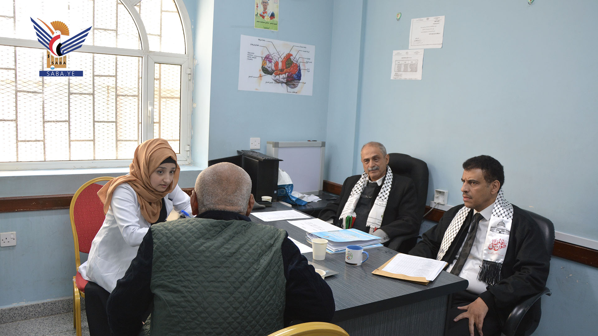 انعقاد اختبار الأوسكي العملي للزمالة اليمنية بمستشفى الأمل للطب النفسي