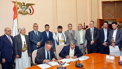 التوقيع على ملحق الترتيبات الإجرائية والفنية بين هيئة تنسيق الشؤون الإنسانية وبرنامج الأغذية