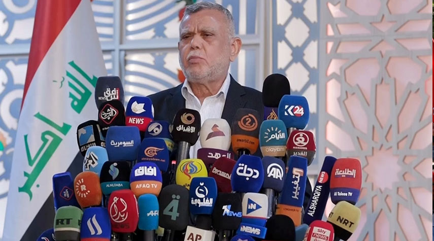 العامري : وجود القوات الامريكية يشكل عامل دمار للعراق وقتلٍ لأبنائه