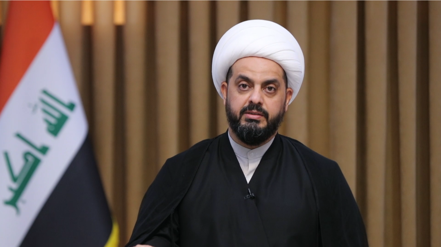 الخزعلي: العدو الأمريكي يثبت كل يوم أن وجوده بالعراق هو انتهاك للسيادة الوطنية