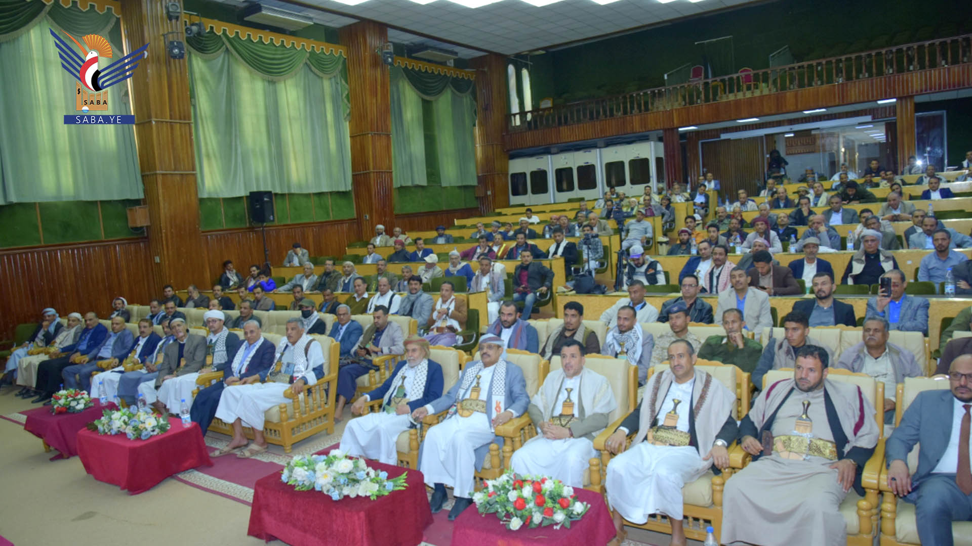 أبناء تعز بالعاصمة صنعاء ينظمون فعالية خطابية تضامناً مع فلسطين