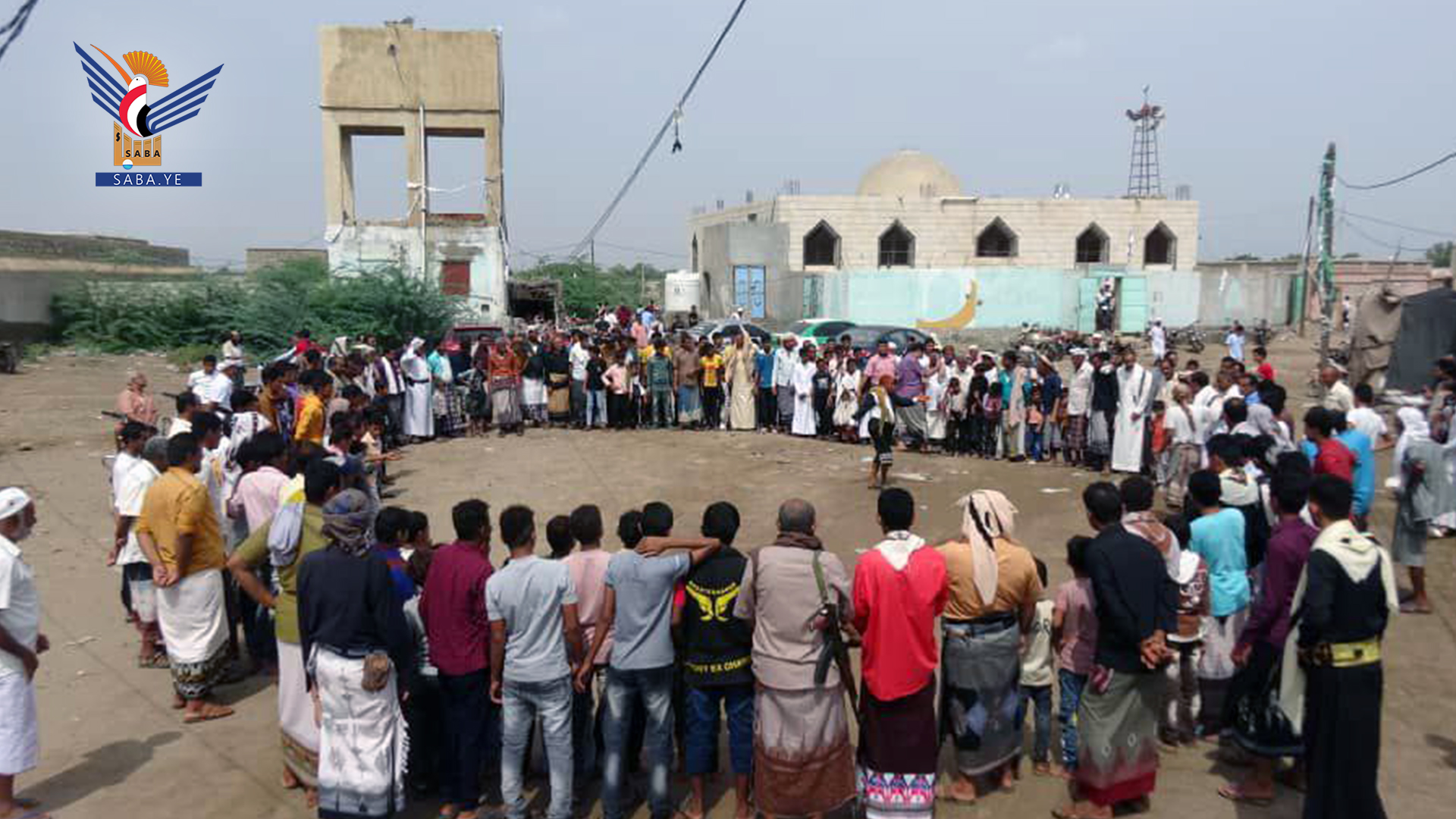 وقفات حاشدة في الحديدة تحذر العدو الأمريكي من مغبة التصعيد في البحر الأحمر