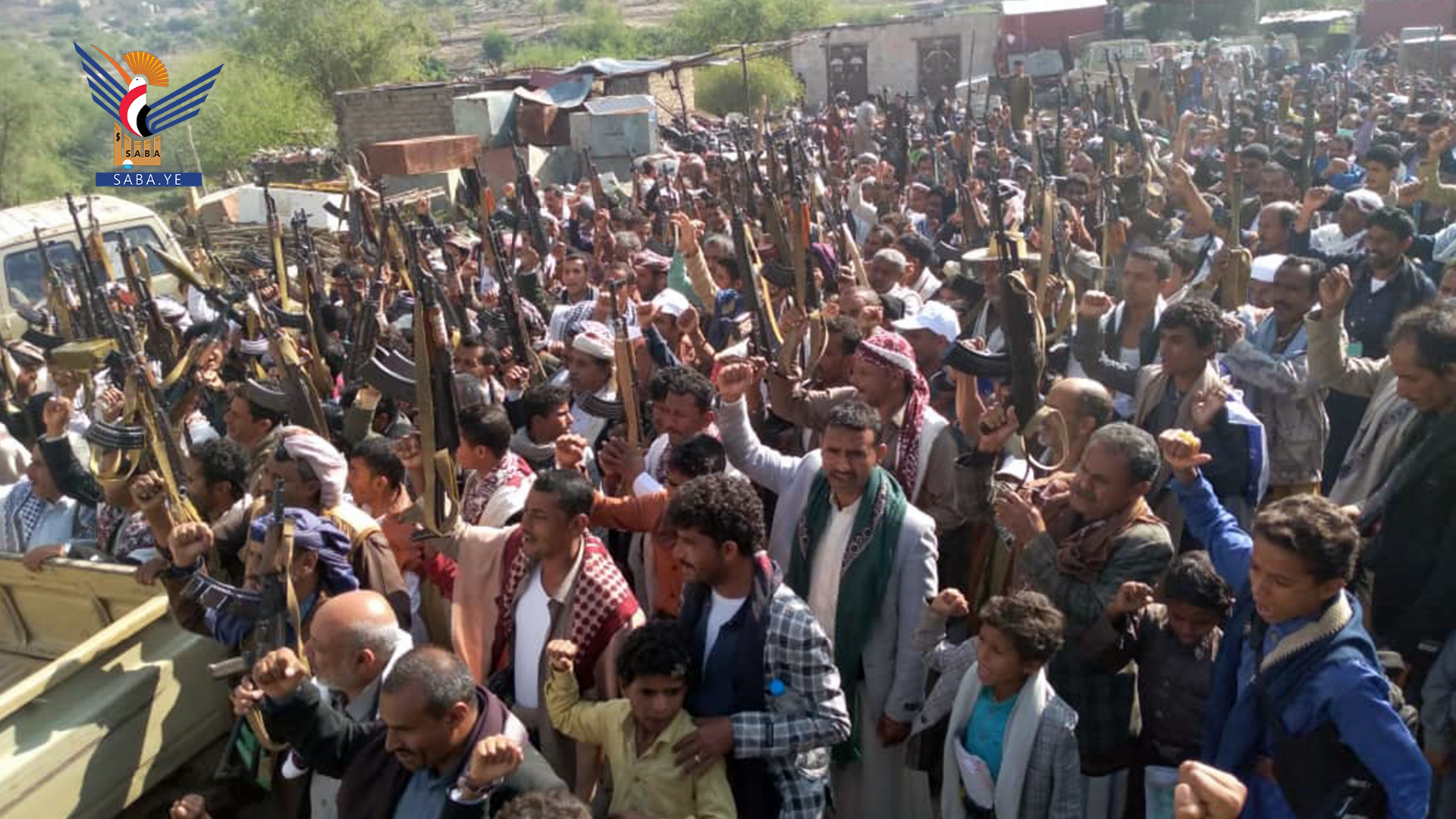 مسيرتان في قفل شمر ووشحة في حجة نصرة لفلسطين