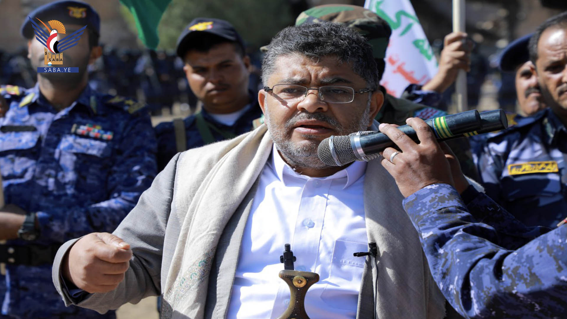 عرض لسريا رمزية من قوات النجدة لرفع الجاهزية الأمنية