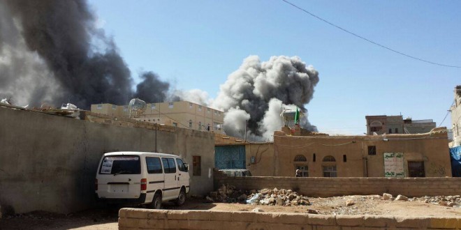 غارات للعدوان على صعدة وعمران واستمرار خرق هدنة الحديدة