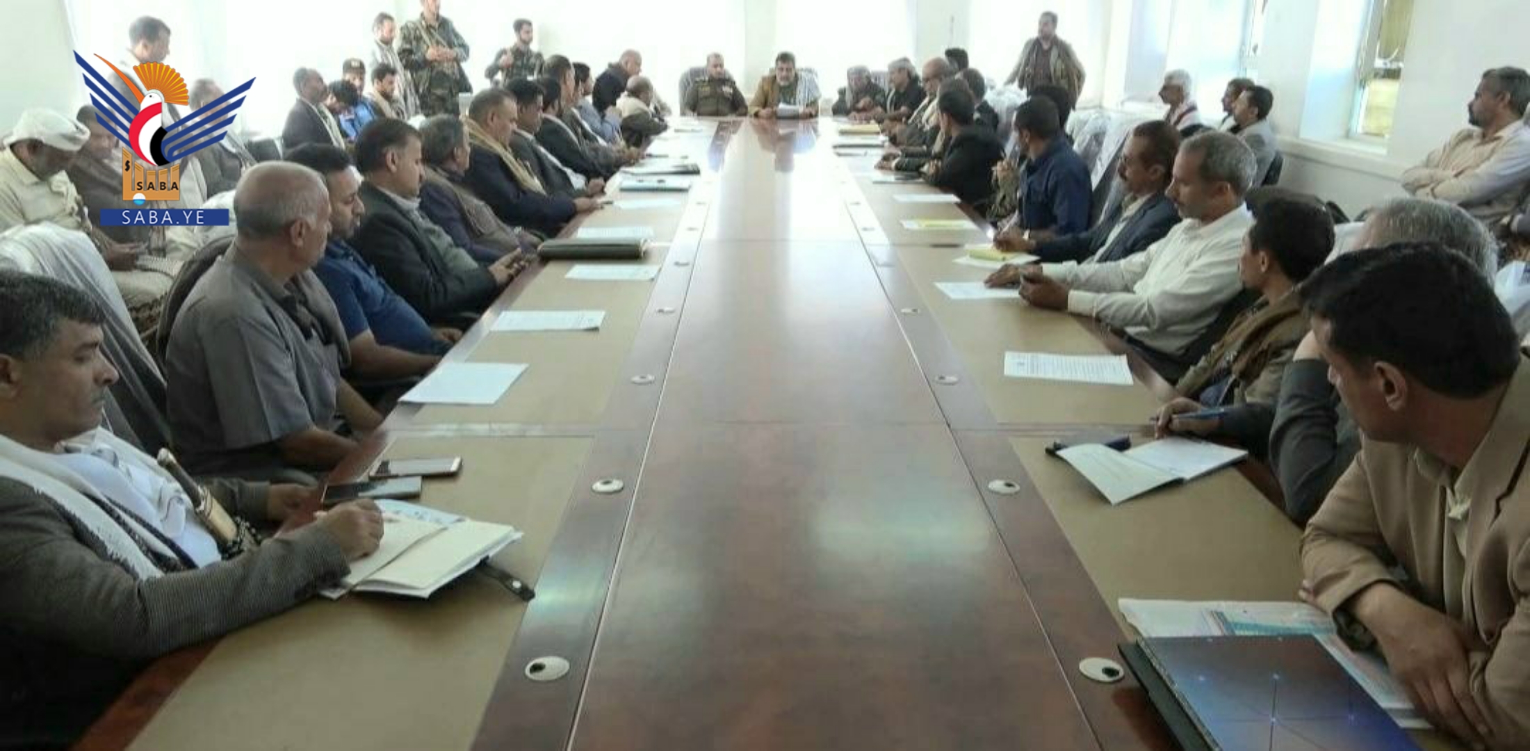 البيضاء.. مناقشة آلية التعبئة العامة وتشكيل قوات الإسناد الشعبي