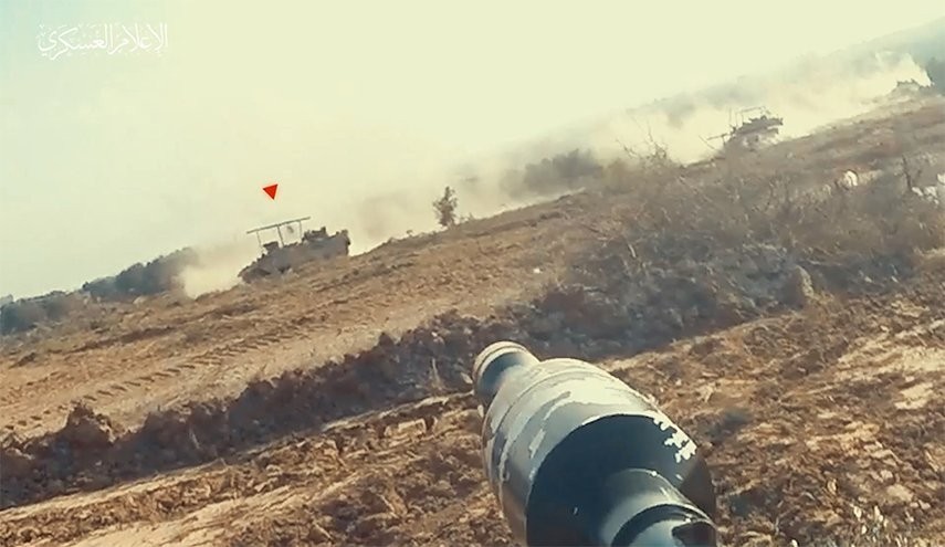 “كتائب القسام” تستهدف أربع دبابات ميركفاه وناقلة جند شرق خانيونس