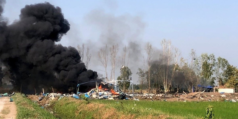 مصرع 20 شخصًا جراء انفجار بمصنع للألعاب النارية في تايلاند