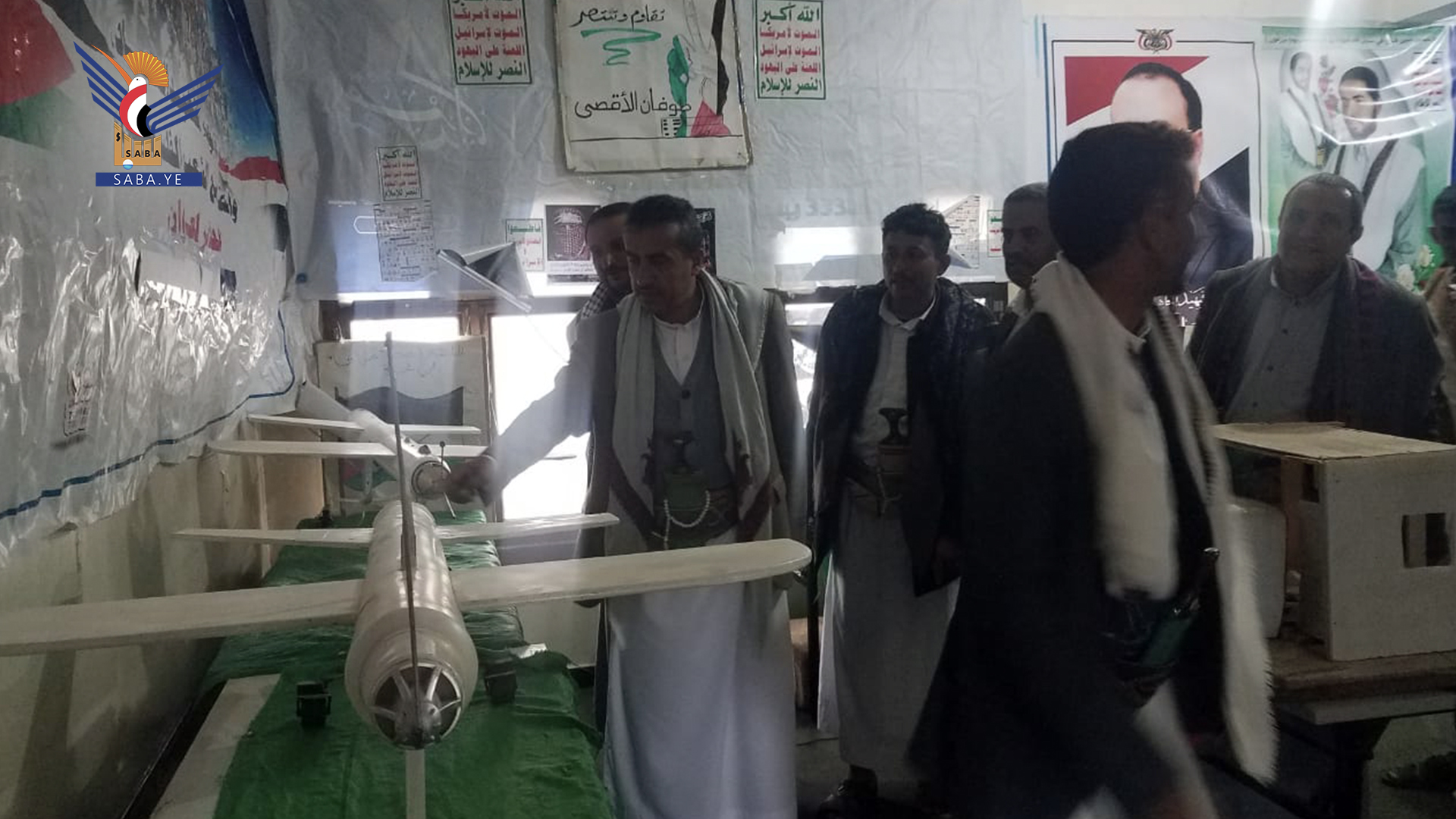 حجة.. معرض وفعالية في مبين تضامنا مع الشعب الفلسطيني