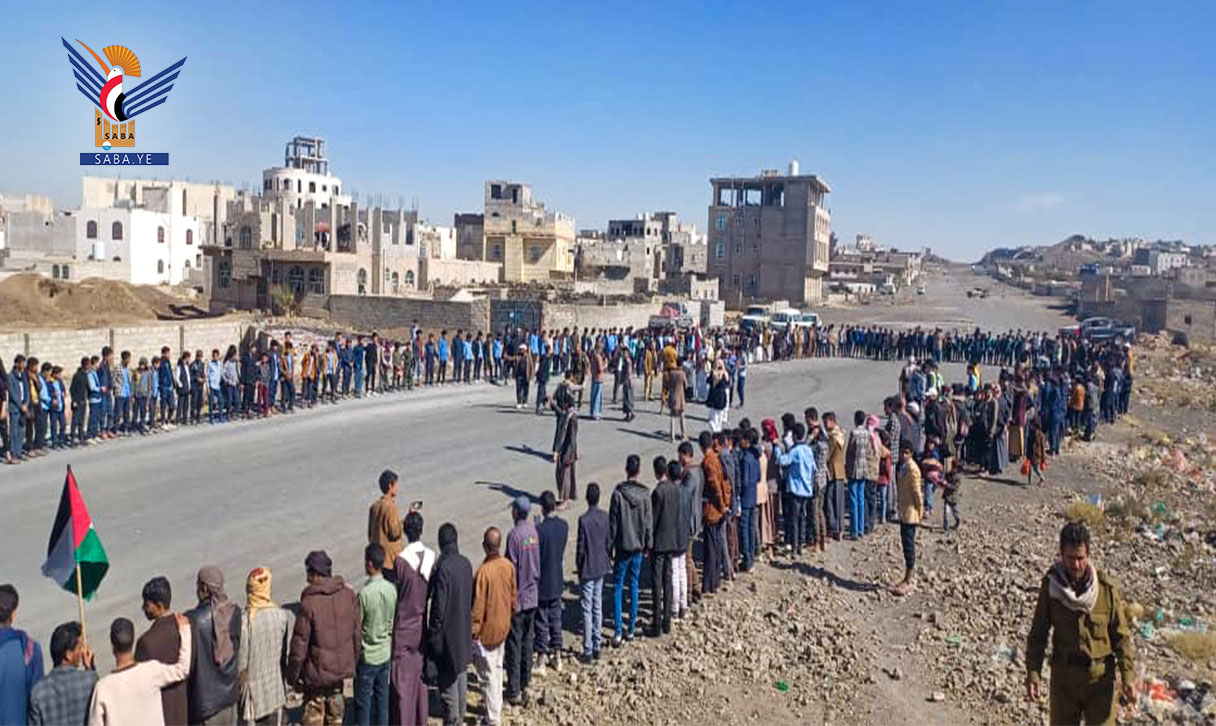 لقاء في مديرية شعوب بالأمانة دعماً ونصرة للمقاومة الفلسطينية