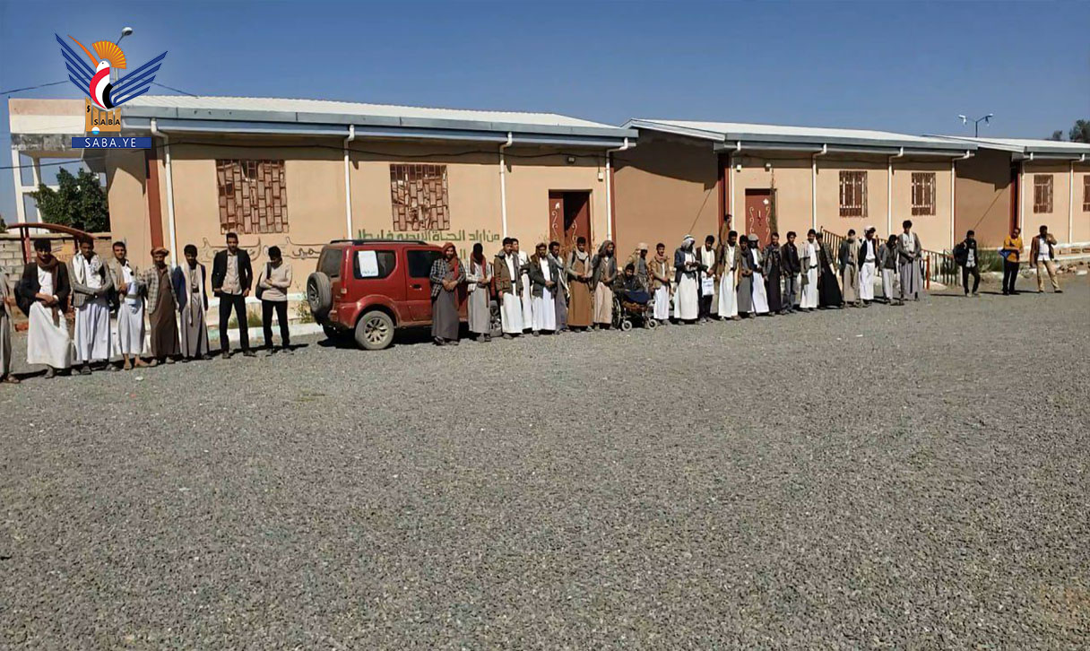 وقفة تضامنية في جامعة صعدة تنديدا بجرائم الكيان الصهيوني الغاصب