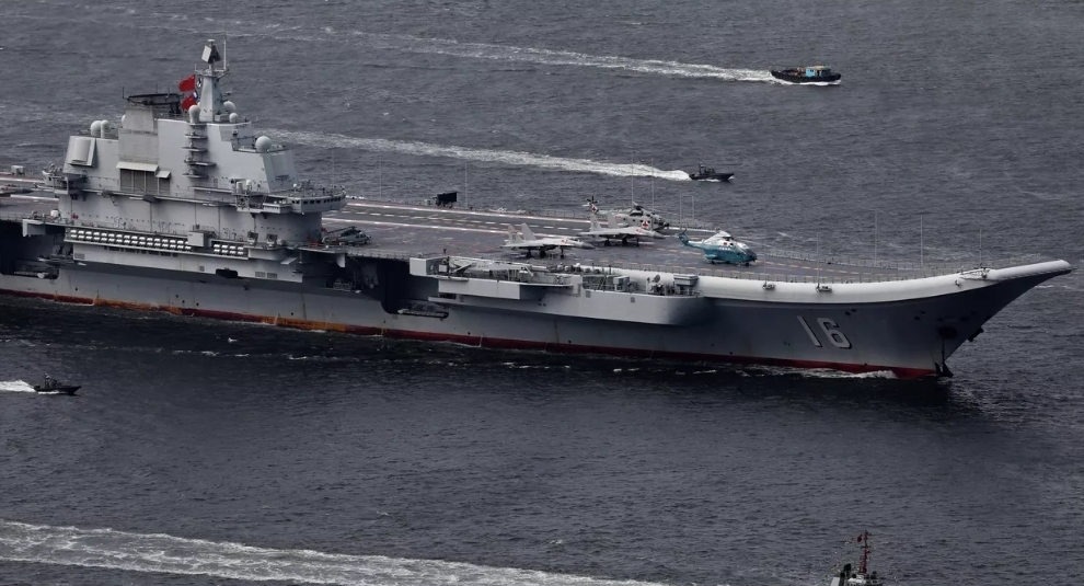 الصين تنشر أربع سفن حربية حول تايوان
