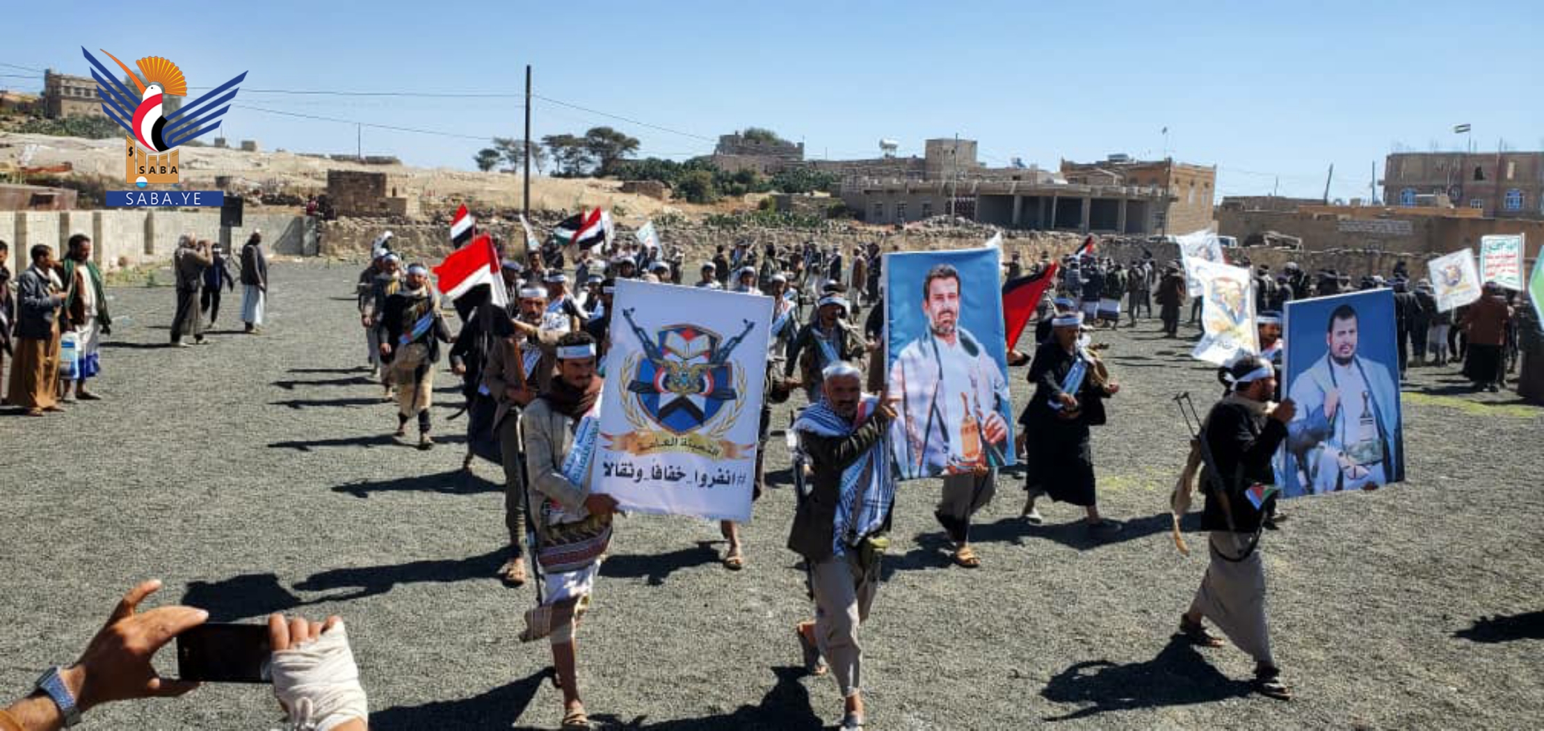 عروض شعبية بمديريات ذمار لخريجي دفع جديدة من الدورات المفتوحة