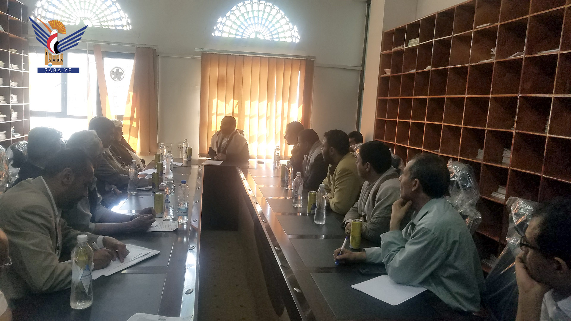 مناقشة السبل الكفيلة بتوفير الدعم اللازم لطباعة الكتاب المدرسي