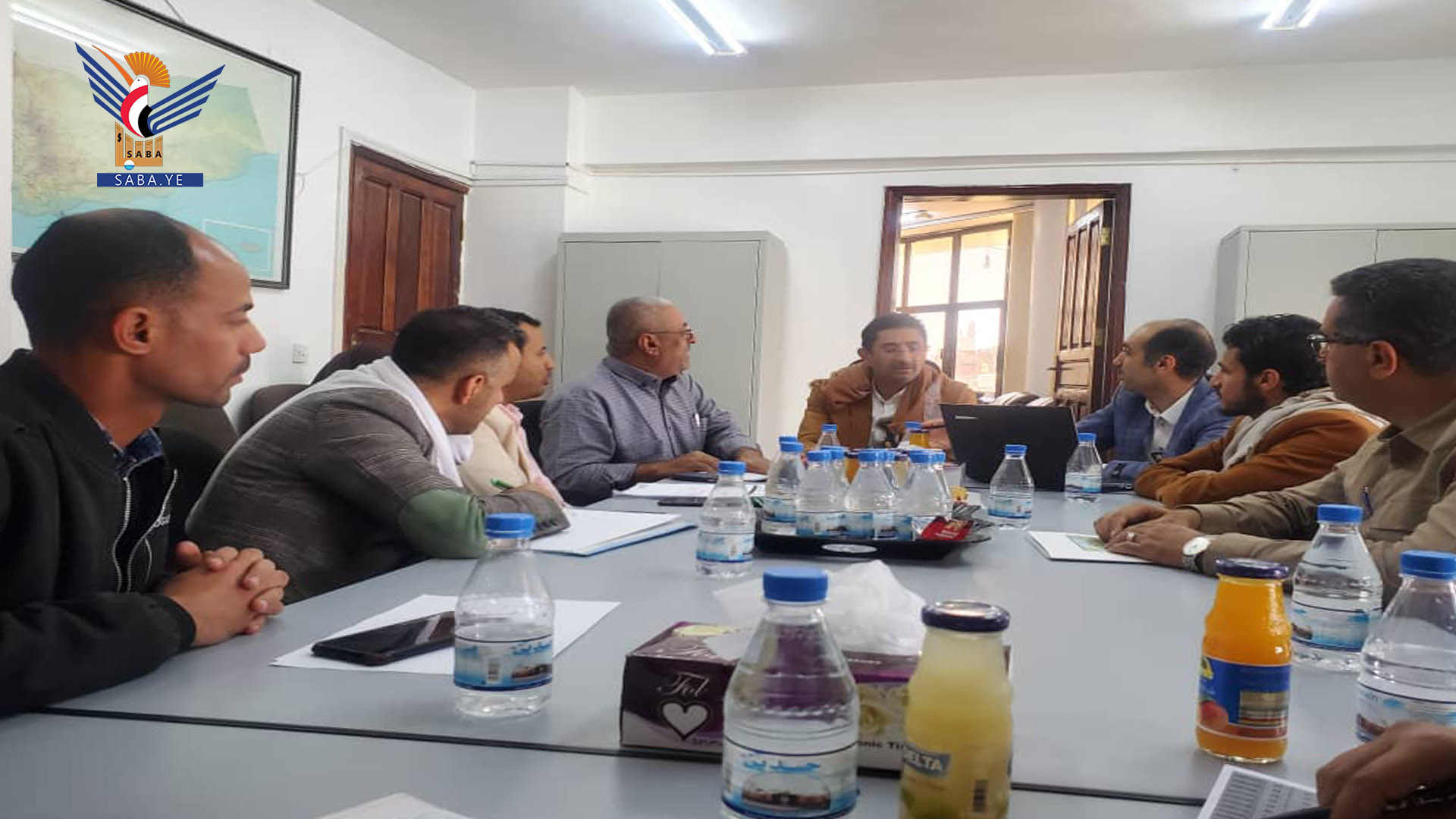 اجتماع في صنعاء لفريق عملية المقاطعة للبضائع الأمريكية الداعمة للكيان الصهيوني