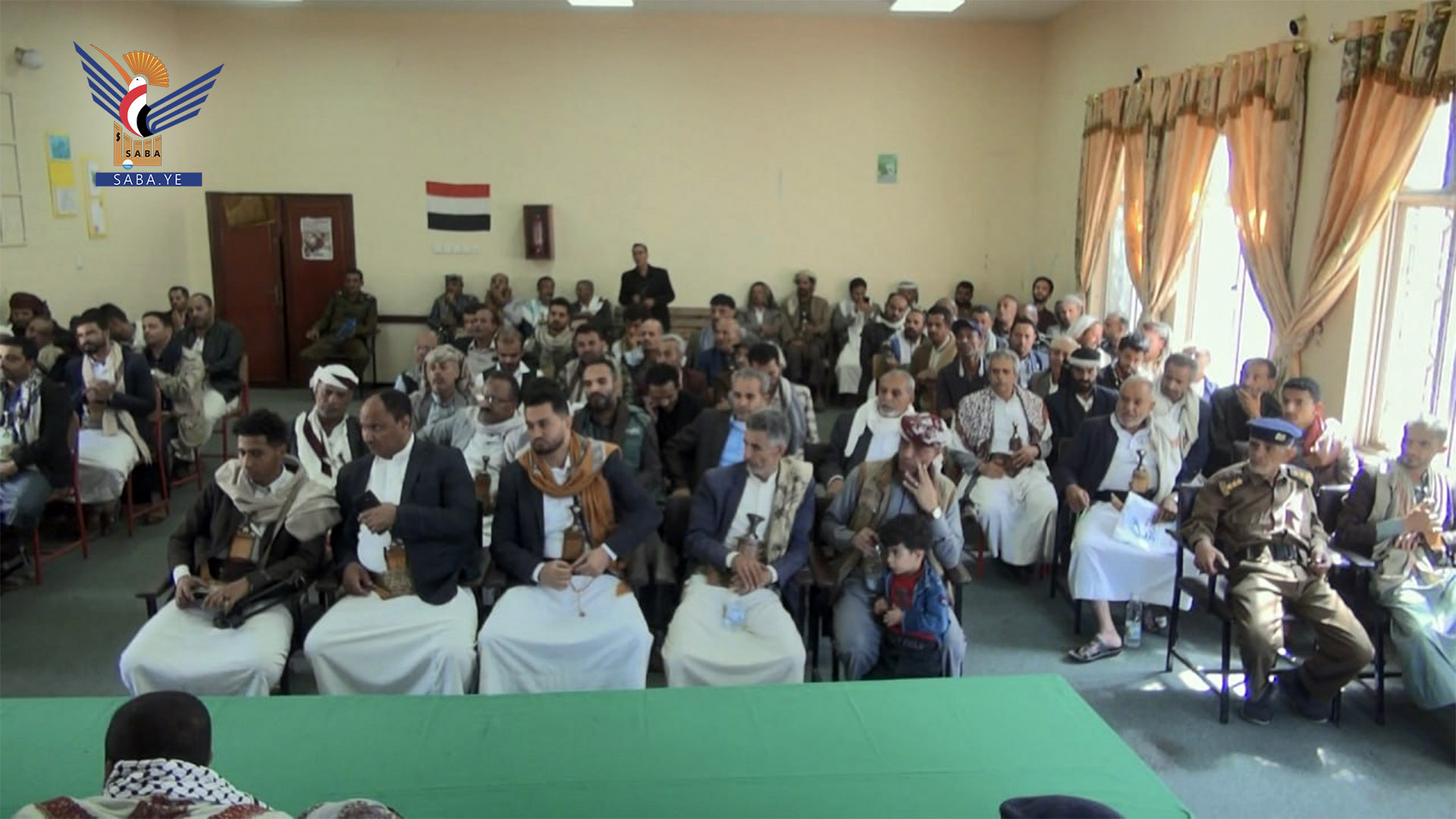 فعالية خطابية بالذكرى السنوية للشهيد القائد في مديرية المشنة بإب