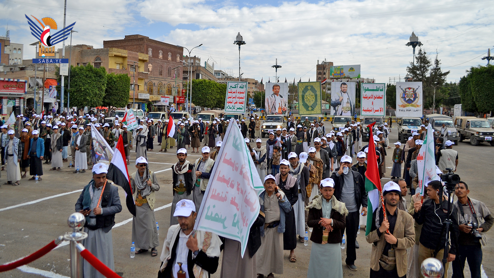 مسير وعرض شعبي لخريجي الدورات المفتوحة بمديرية التحرير بالأمانة