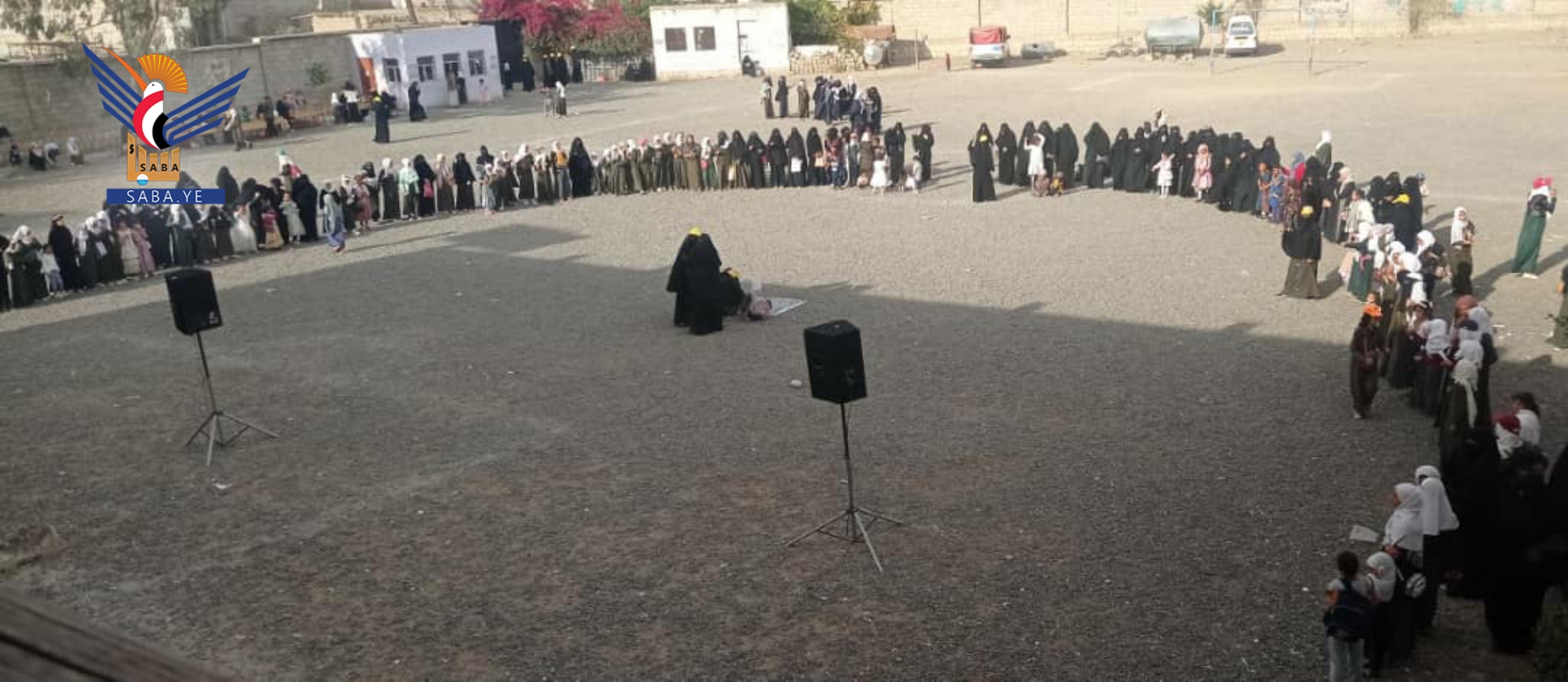  صنعاء .. وقفة نسائية تضامنية مع الشعب الفلسطيني