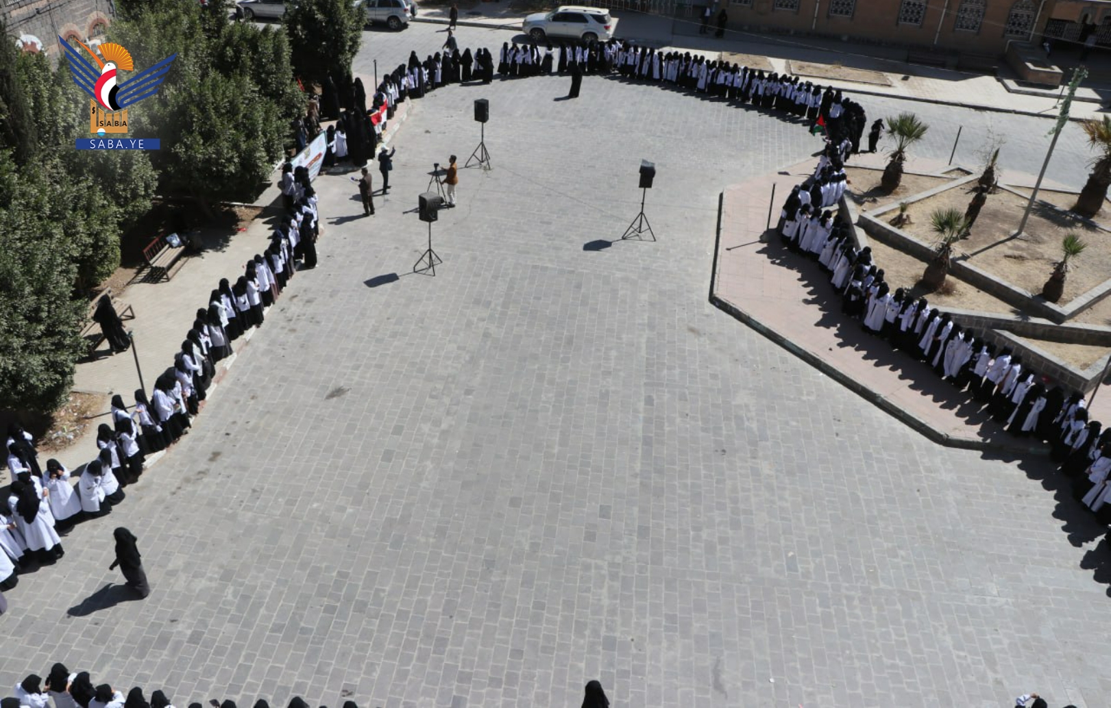 وقفات تضامنية في ذمار مع الشعب الفلسطيني