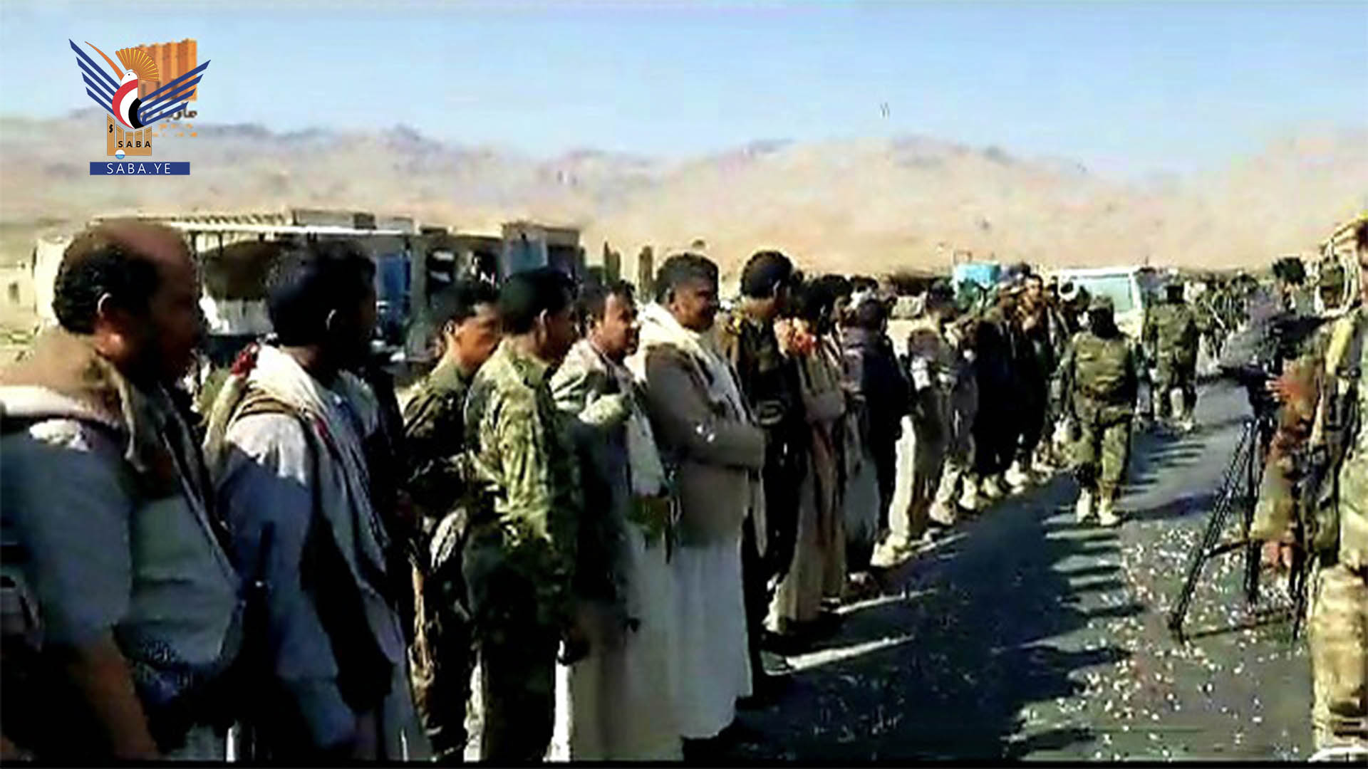 مأرب.. استقبال رسمي وشعبي للمسير العسكري لوحدات من ألوية الأنصار