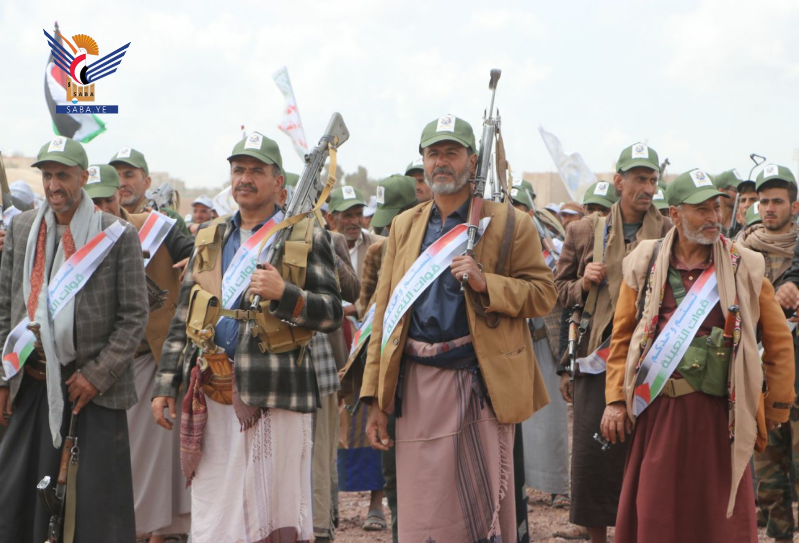 عرض شعبي لخريجي الدورات المفتوحة من قبائل عنس بذمار