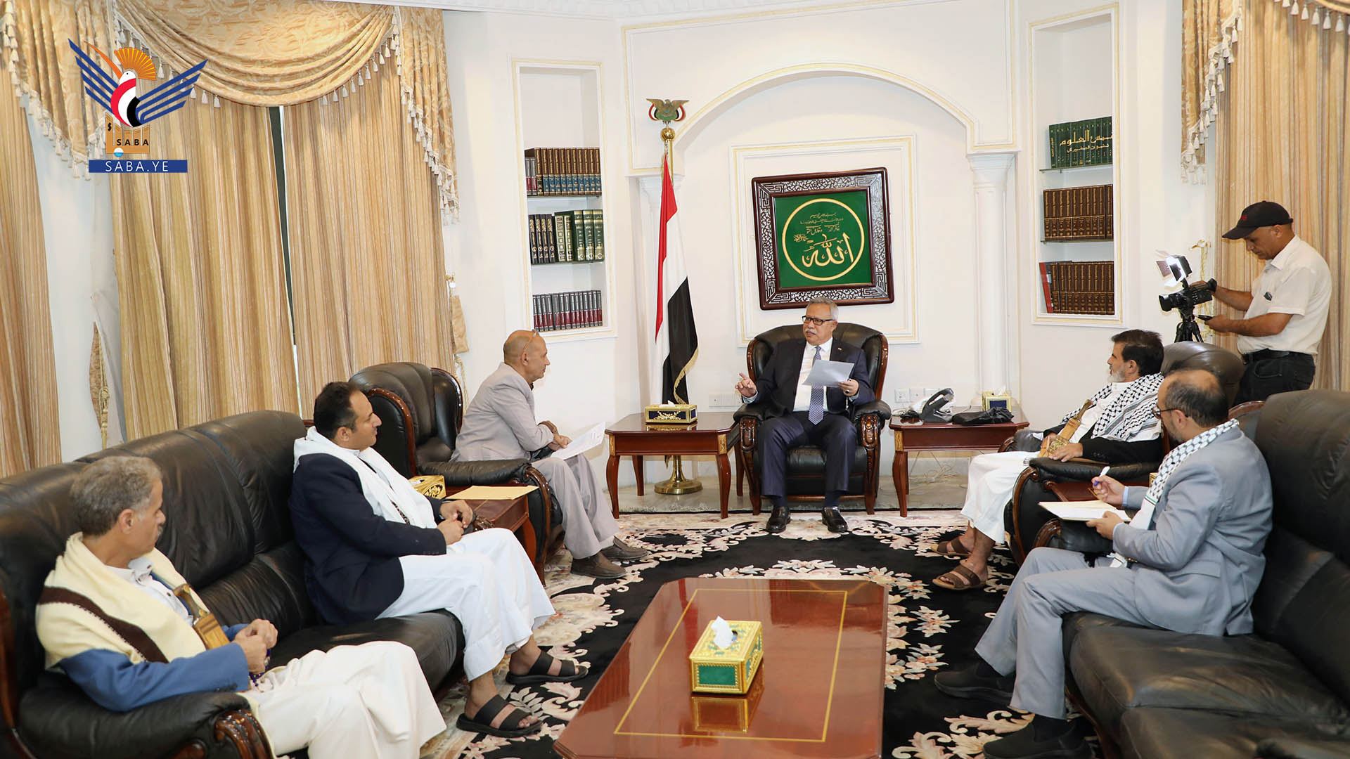 الدكتور بن حبتور يثني على الخطوات التحضيرية للمؤتمر الثاني “فلسطين قضية الأمة المركزية”