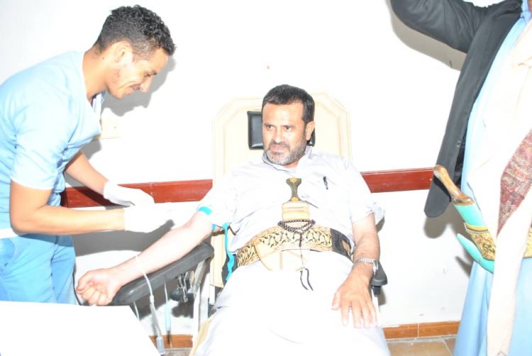 تدشين حملة “نصر من الله ” للتبرع بالدم بمحافظة إب تدشين حملة “نصر من الله ” للتبرع بالدم بمحافظة إب