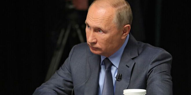 الرئيس الروسي : على القوات الأجنبية في الاراضي السورية مغادرتها