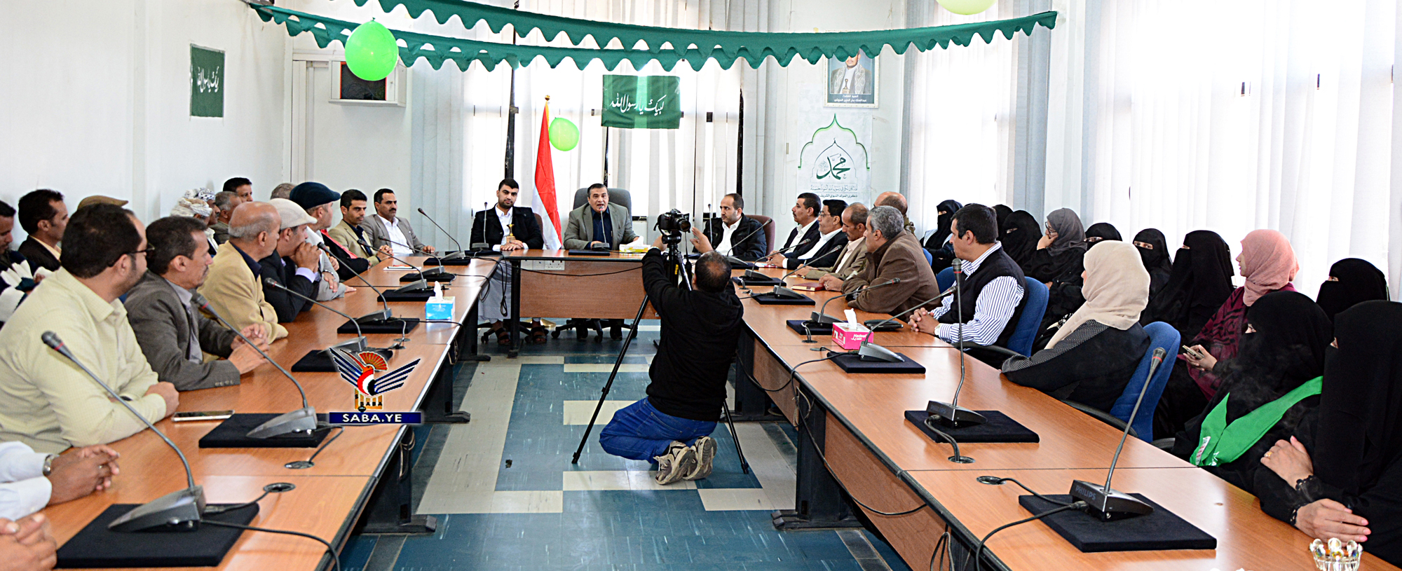 وكالة سبأ تحتفي بالمولد النبوي الشريف  وكالة سبأ تحتفي بالمولد النبوي الشريف