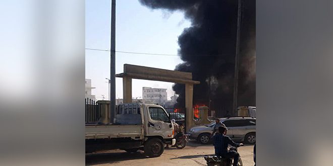 استشهاد 15 شخصا وإصابة آخرين بانفجار سيارة مفخخة بمدينة الباب بريف حلب