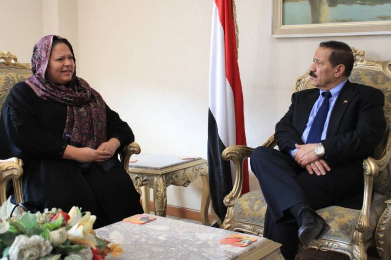 وزير الخارجية يناقش مع القائم بأعمال منظمة الهجرة معالجة تداعيات الكارثة الإنسانية في اليمن وزير الخارجية يناقش مع القائم بأعمال منظمة الهجرة معالجة تداعيات الكارثة الإنسانية في اليمن