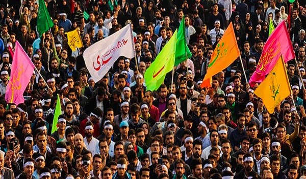 مسيرة حاشدة شمال إيران تنديداً بأعمال الشغب