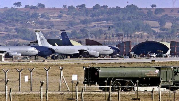 الرئيس التركي رجب طيب أردوغان يهدد بطرد القوات الأمريكية من القاعدة الجوية الاستراتيجية