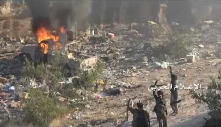 قتلى وجرحى مرتزقة في انكسار زحف بجيزان