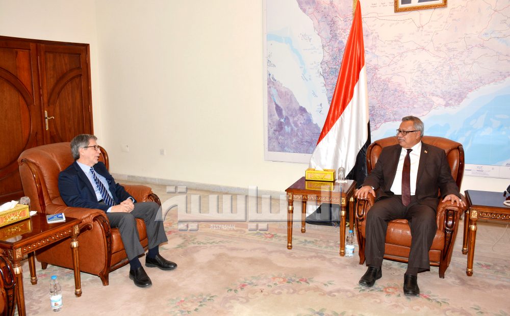 رئيس الوزراء يستقبل المبعوث الخاص للمدير التنفيذي لليونيسف