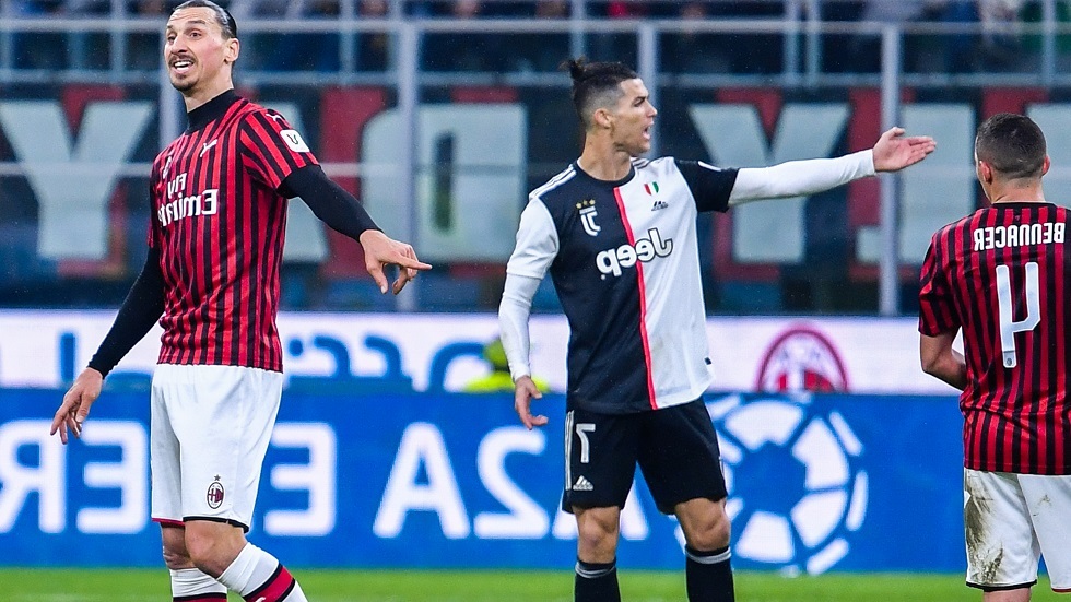 إبراهيموفيتش يتجاهل رونالدو في تشكيلة فريق أحلامه