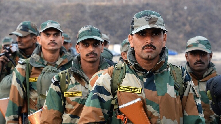 الهند تنشر قوات إضافية على الحدود مع الصين