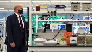 ترامب يعرب عن أمله في لقاح لكورونا بنهاية العام ترامب يعرب عن أمله في لقاح لكورونا بنهاية العام