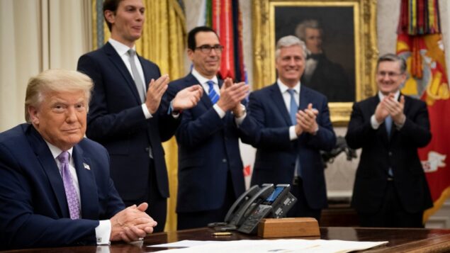 الولايات المتحدة أكدت للإمارات أنها لن تدعم الضم الإسرائيلي قبل عام 2024 الولايات المتحدة أكدت للإمارات أنها لن تدعم الضم الإسرائيلي قبل عام 2024