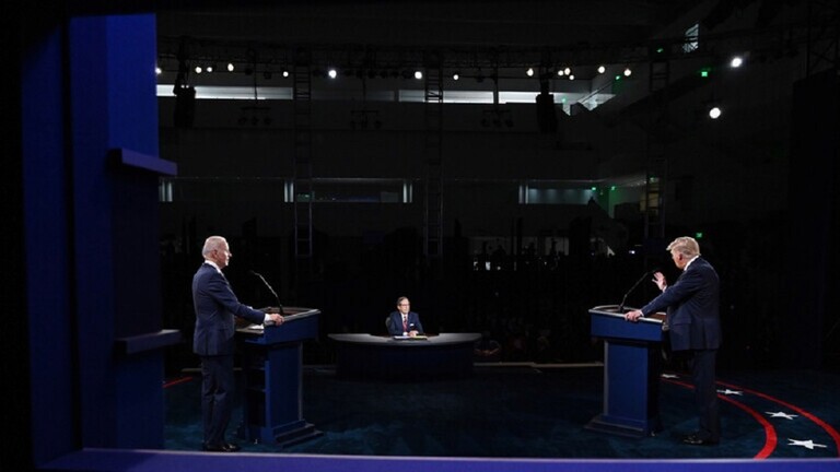 إهانات وفوضى ومقاطعة في أول مناظرة بين ترمب وبايدن