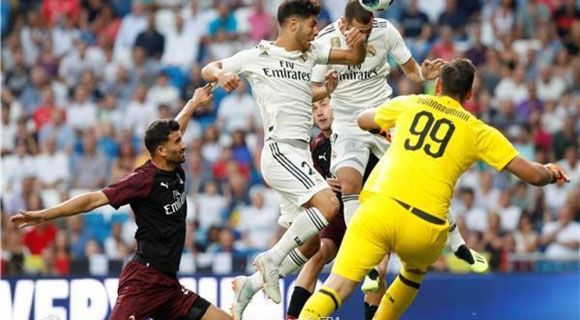 ريال مدريد يتوج بلقب كأس سانتياجو برنابيو على حساب ميلان